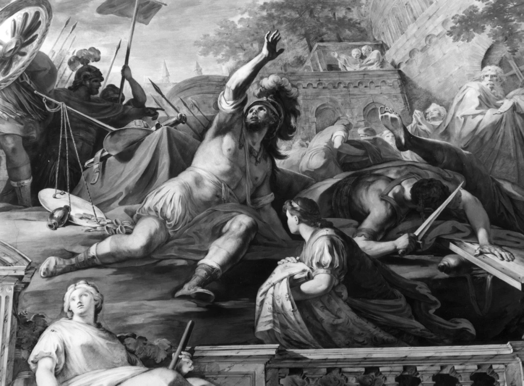 Brenno sconfitto - Galleria Borghese, Roma